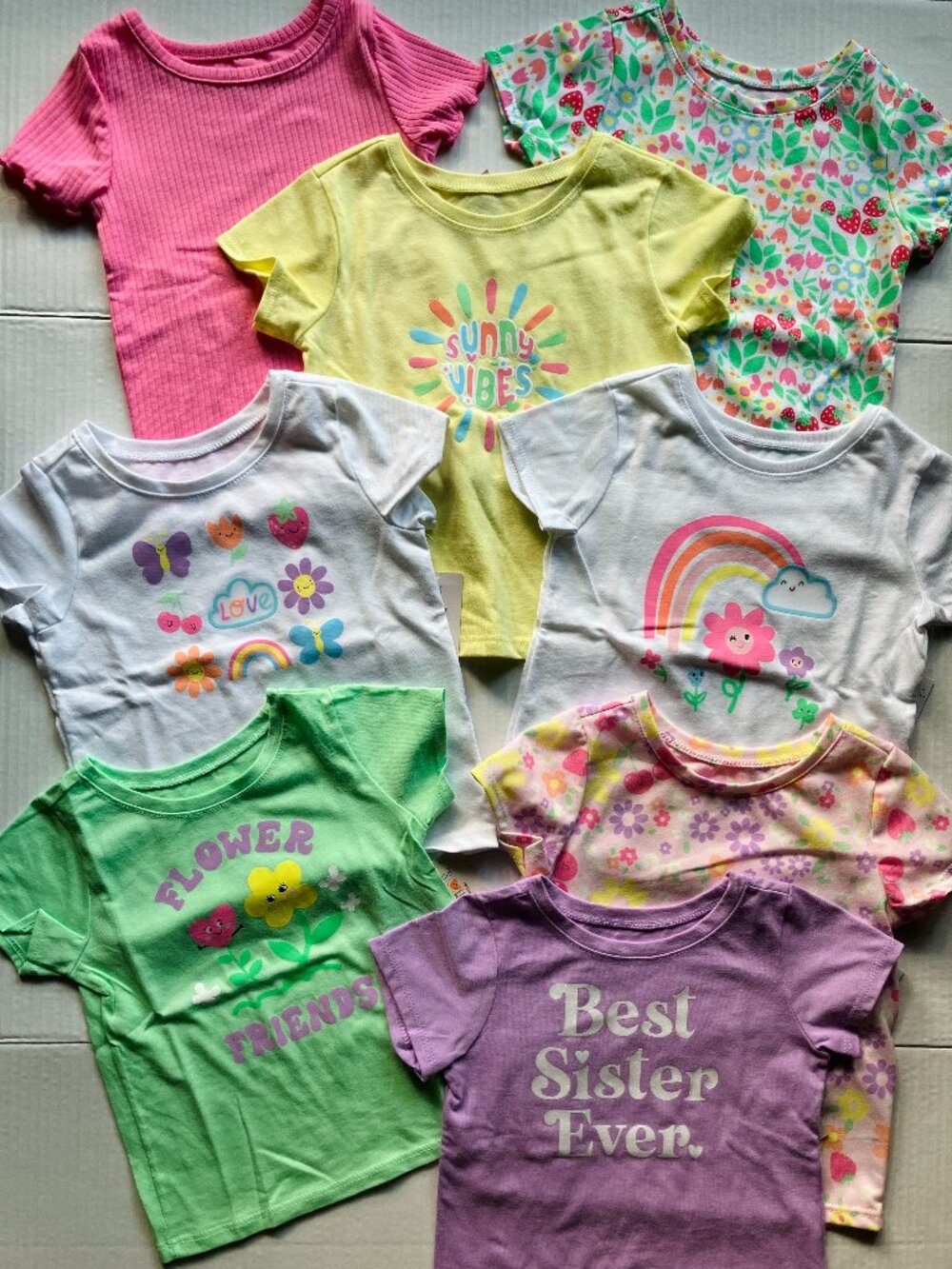 18 Month Garanimals Girl Short-Sleeve T-Shirt Bundle